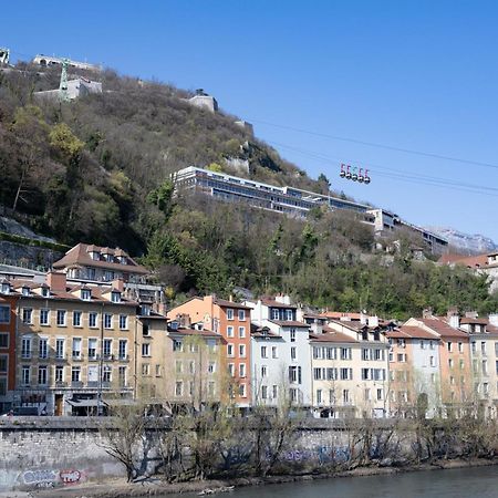 Studio Plein Centre, Calme, Parking Inclus, Piscine Et Gardien Grenoble Luaran gambar